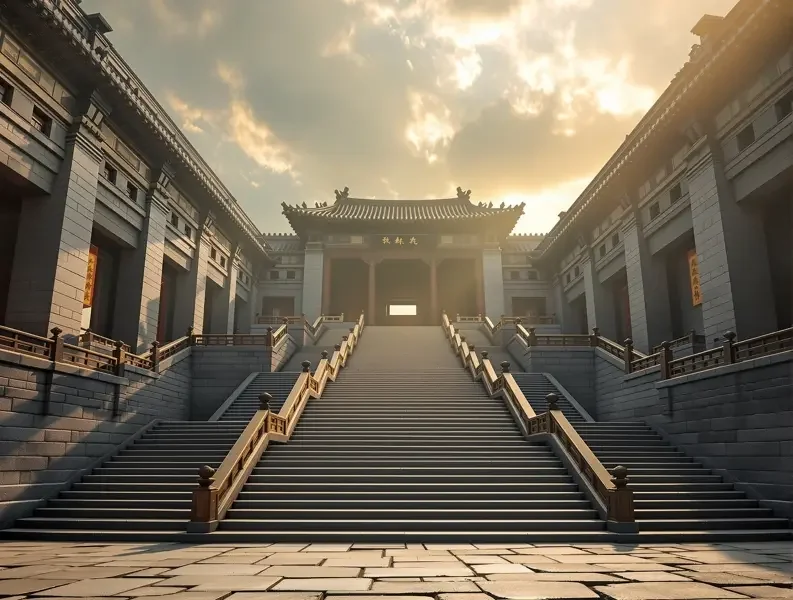 秦王宫景区实景